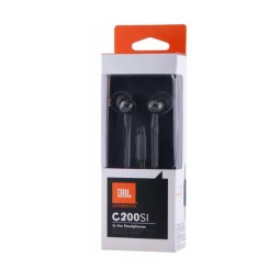 Наушники с микрофоном JBL C200SI 1.2м черный