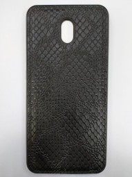 Накладка для Xiaomi Redmi 8A силикон под кожу крокодила