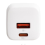 Сетевое зар. устр. Keephone CH-23061 1USB/1C 20W белое