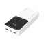 Powerbank EOFE G201 20000mAh 3A /22.5W 2USB/Type-C с дисплеем белый