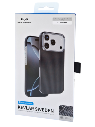 Накладка для i-Phone 17 Pro Max Keephone Kevlar Sweden MagSnap