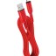 Usb Кабель-зарядка Type-C Hoco X59 3A 1м в тканевой оплётке красный