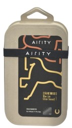 Накладка для i-Phone 17 Pro Max Airity Aramid Fiber Bein the lead Magsafe с узорами черный