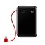Powerbank Baseus Mini S Digital Display с кабелем Type-C 10000mAh 3A (PPXF-A01) черный