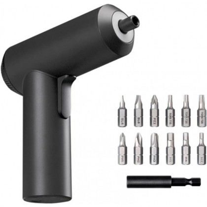 Отвертка аккумуляторная Xiaomi MiJia Electric Screwdriver Gun черная
