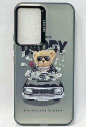 Накладка для Samsung Galaxy A54 пластик разные рисунки