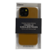 Накладка для i-Phone 14 K-Doo Noble кожаная светло-коричневая