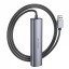 Кабель-переходник Borofone DH12 USB на USB3.0x4 1.2М серый