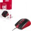 Мышь проводная Smartbuy ONE 352 USB/DPI 800-1200-1600/4 кнопки/1.24м (SBM-352-RK) красно-черная