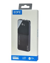 Powerbank EOFE G101 10000mAh 3A /22.5W 2USB/Type-C с дисплеем чёрный