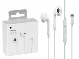 Наушники гарнитура EarPods Lightning (Оригинал) A1748 РСТ