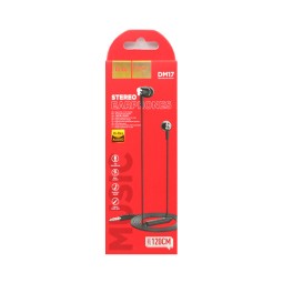 Наушники с микрофоном Hoco DM17 1.2м белые