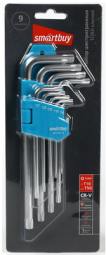 Набор ключей TORX (9 предметов) Smartbuy Tools