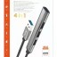 USB 3.0 хаб Hoco HB26 4 порта 3 USB2.0/1 USB3.0 серебристый