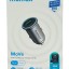 Автомобильное заряд. устр. Momax 37W 1USB+1 Type-c серый