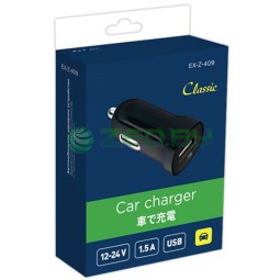 Автомобильное заряд. устр. Exployd EX-Z-409 1USB 1.5A черное