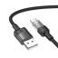 Usb Кабель-зарядка Type-C Hoco U129 3A 1.2м черный