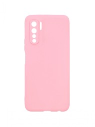 Накладка для Huawei Honor 30S Silicone cover розовая