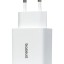 Сетевое зар. устр. Baseus Cube Fast Charger 1USB/1C P10111403213-00 белое