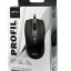 Perfeo мышь оптическая "PROFIL", 4 кн, USB, чёрная