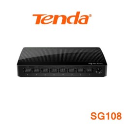 Коммутатор-мини Tenda SG108 Fast Ethernet с 8-портами