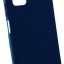 Накладка для Huawei Honor 30S Silicone cover синяя