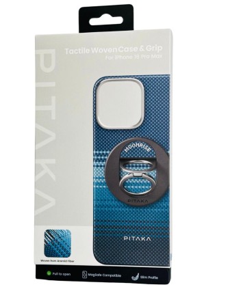 Накладка для i-Phone 16 Pro Max 6.9" Pitaka Ultra Slim case&grip 3 (Moonrise)