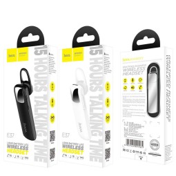 Bluetooth-гарнитура Hoco E37 Gratified Business V41 черная