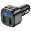Автомобильное заряд. устр. Hoco E67 + FM-трансмиттер BT5.0 2USB QC3.0 18W черное