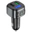 Автомобильное заряд. устр. Hoco E67 + FM-трансмиттер BT5.0 2USB QC3.0 18W черное