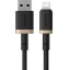 Usb Кабель-зарядка Lightning Baseus Dura Series 2.4A 2м (P10377801U01-02) черно-золотистый