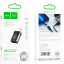 OTG Hoco UA17 Lightning (папа) на USB-C (мама) черный