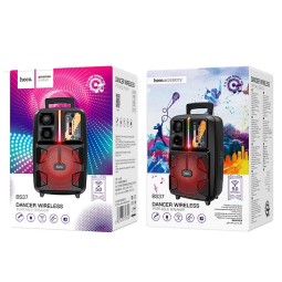 Портативная Bluetooth-колонка с караоке Hoco BS37, черная