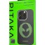 Накладка для i-Phone 16 Pro 6.3" Pitaka Aries Tactile Woven case (Alien)