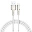 Usb Кабель-зарядка Lightning Baseus Cafule 2.4A 1м (CALJK-A02) белый