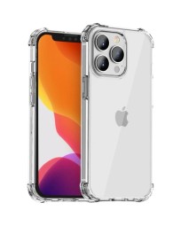 Чехол-накладка силикон 1.5мм i-Phone 13 Pro max прозрачный противоударный тех.пак
