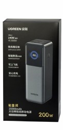 Powerbank Ugreen PB722 25000mAh 1USB/2C 200W серый