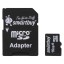 micro SDHC карта памяти Smartbuy 16GB Сlass 10 UHS-I (с адаптером SD)