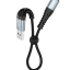 Usb Кабель-зарядка Lightning Hoco X38 25cм чёрный
