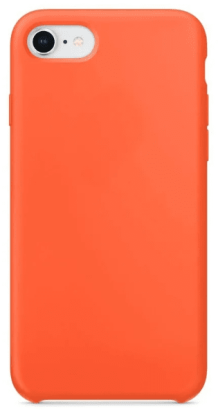 Чехол-накладка  i-Phone 7/8 Silicone icase  №13 оранжевая