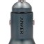 Автомобильное зар. устр. Anker A2727 24W 2USB черное