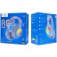 Стереонаушники Bluetooth полноразмерные Hoco W48 RGB синие