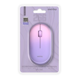 Мышь беспроводная Smartbuy 266AG фиолетовый градиент (SBM-266AG-V)
