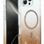 Накладка для i-Phone 16 Pro Max Keephone Lillian MagSnap золотой