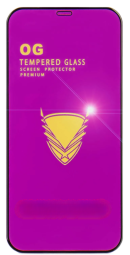 Защитное стекло для i-Phone 12 Pro Max 6.7" OG Purple чёрное