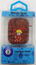 Силиконовый светящийся в темноте чехол для AirPods 1/2 Luxo Kaws рисунок №28