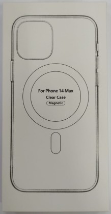 Накладка для i-Phone 14 Max силикон MagSafe Clear Case