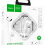 Стереонаушники Hoco M1 Max Lightning с микрофоном 1.2м белые