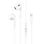 Стереонаушники Hoco M1 Max Lightning с микрофоном 1.2м белые