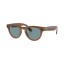 Smart Очки Ray Ban Meta RW4009 Коричневые линза синяя